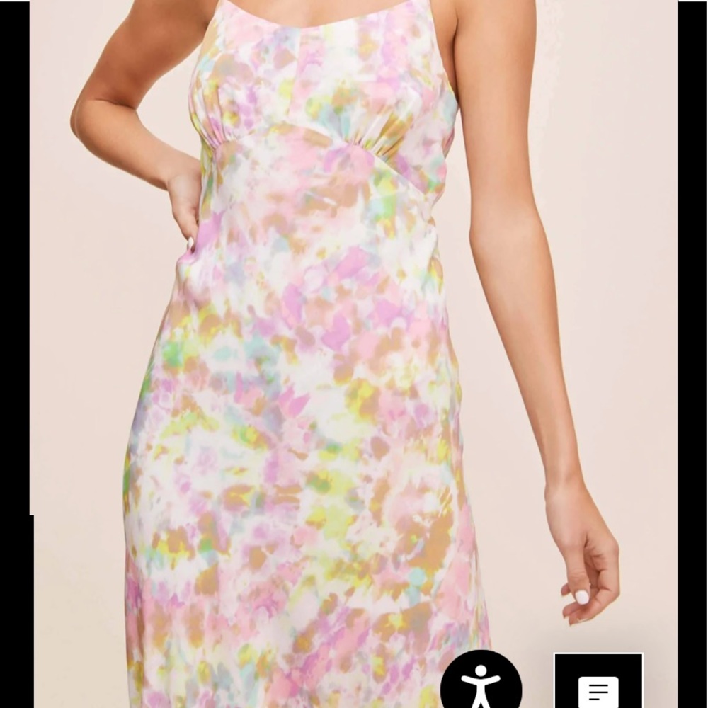 ASTR: CHARISMA TIE DYE MIDI DRESS - Picture 5 of 8